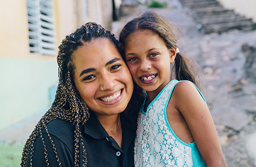 Girl in the Dominican Republic
