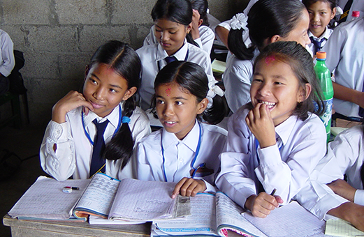 Kids in Nepal
