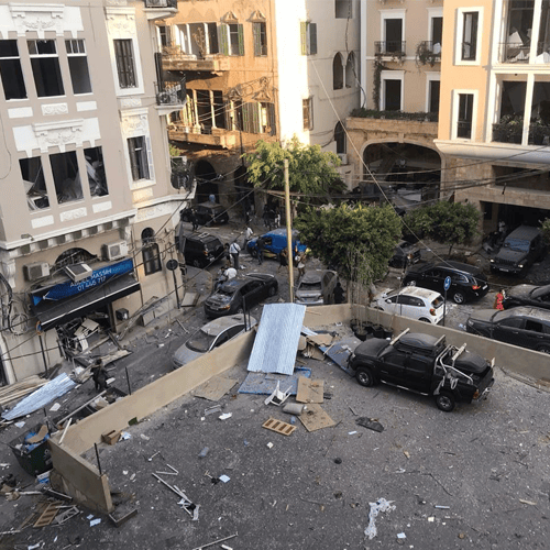 Lebanon Explosion and Aftermath 2020