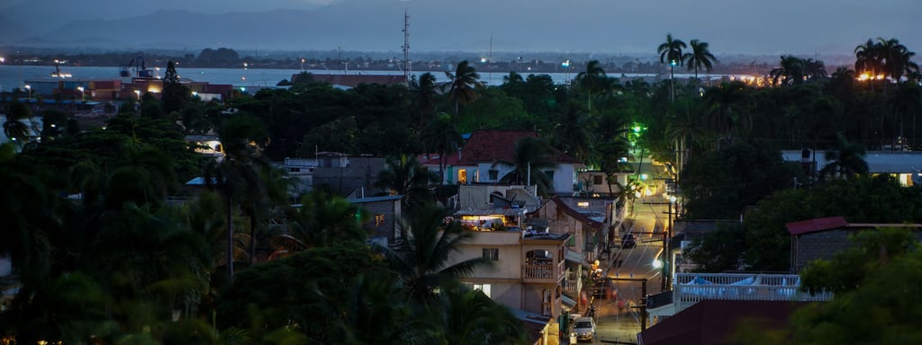 Cap Haitian where Salmon spent much of his childhood