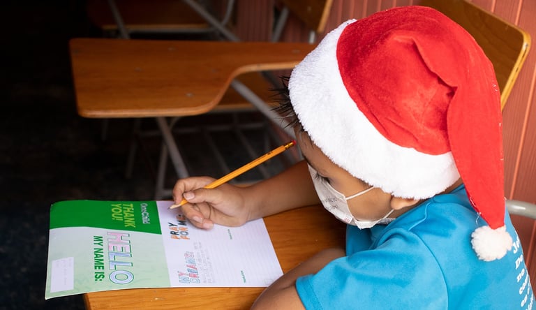 Hope Centers in Honduras Get Creative at Christmas