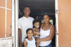 Ricardo Lantigua and his family