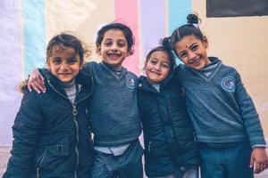 Girls in Jordan