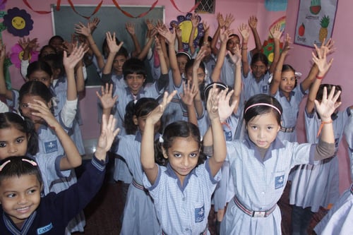 Helping Kids Thrive in India Hope Center fun IN