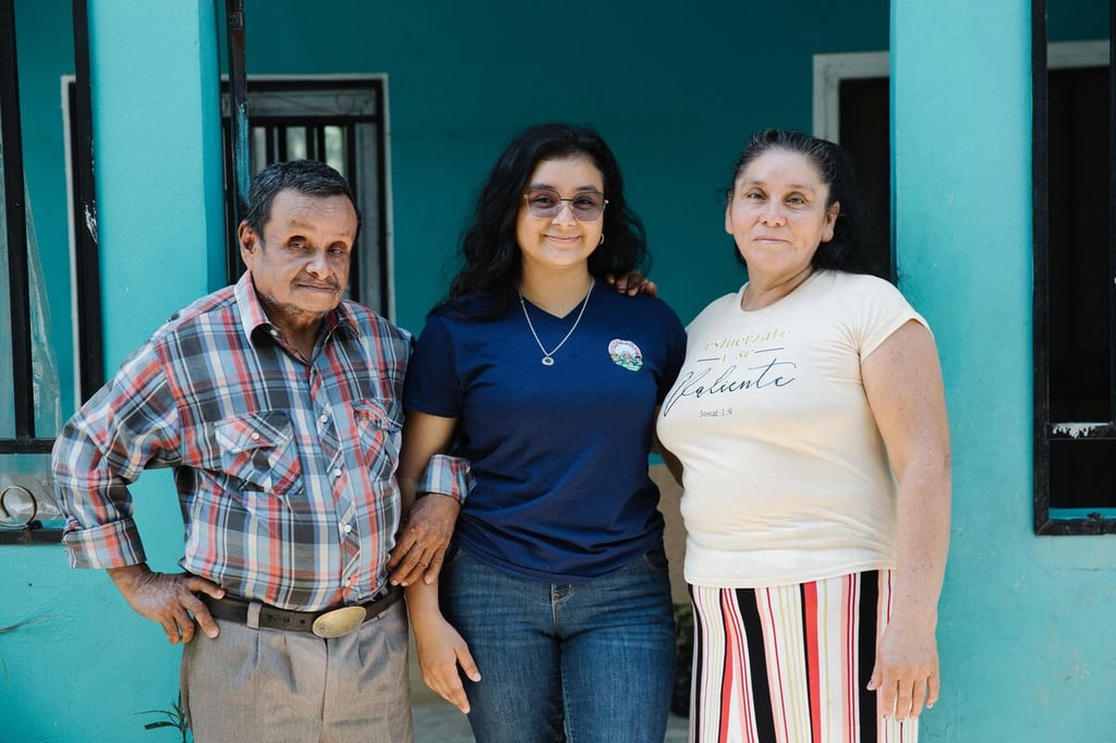 Yosari and parents