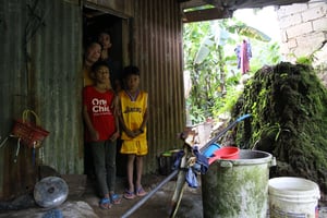 View from front of their house