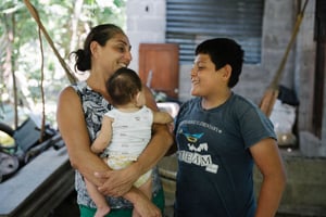 Carlos mom baby