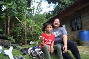Jansey and Hope Center Director Cha Barillo