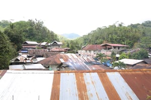 View from front of their house