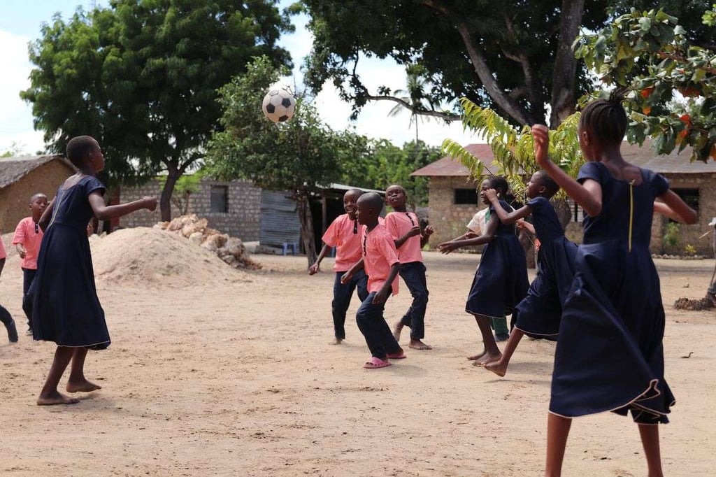 Ball in the air