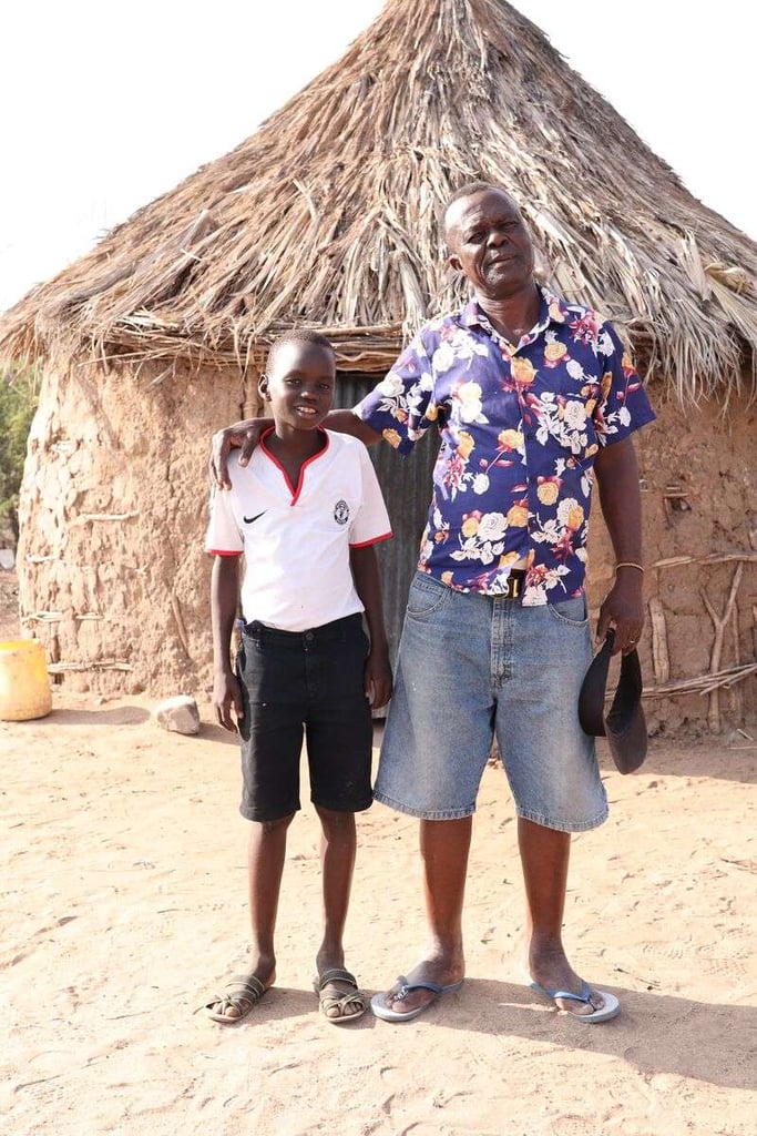 Leon and father Reuben