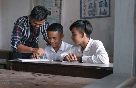 Classroom at hope center