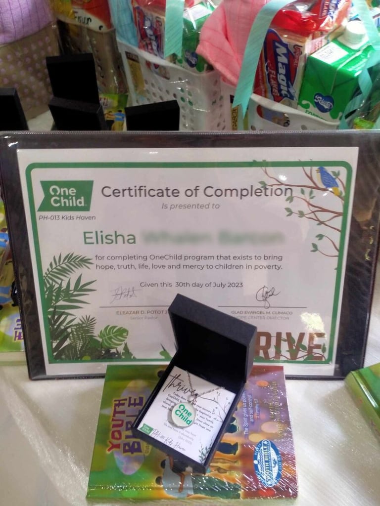 Elisha certificate