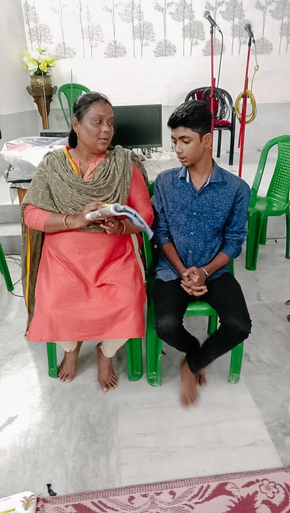 Darpan with Child Champion Ms Monissha pseudonyms