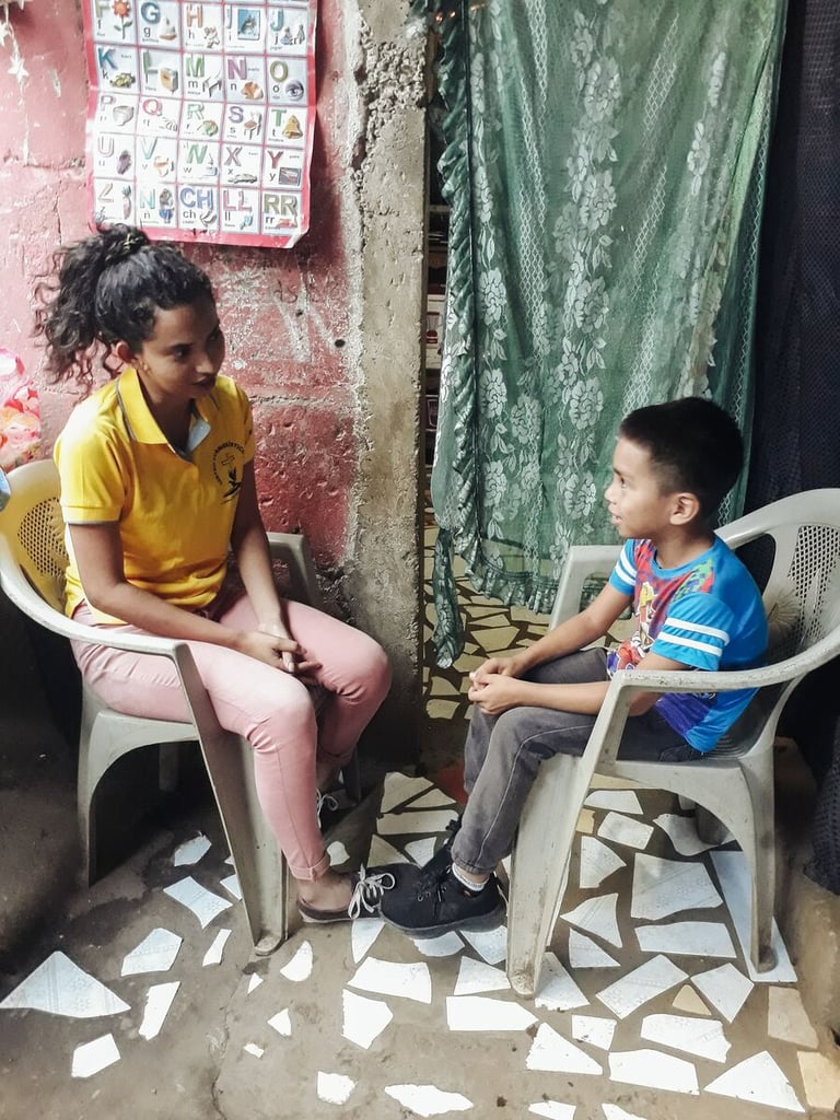 Josuar with Child Champion Carolina