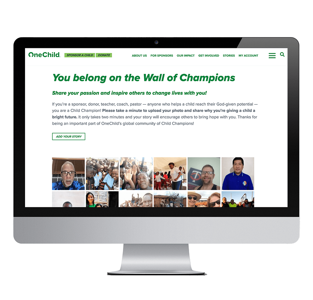 OneChild - Connecting Sponsors With Kids Through Community