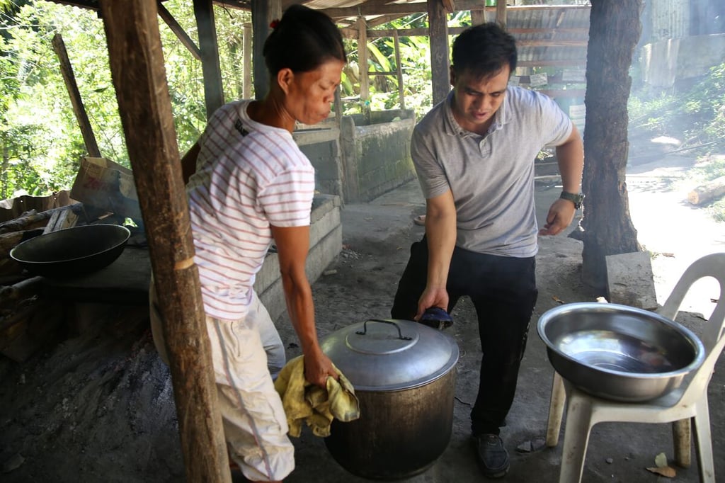 Cooking rice for kids