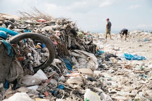 People in dump